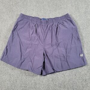 Big Dogs Swim Trunks Shorts Mens XL Navy Blue Nylon Mesh Lined Beach Dog Logo
